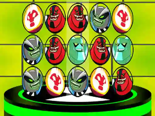 Ben 10 Match 3 Aliens — безплатна онлайн игра