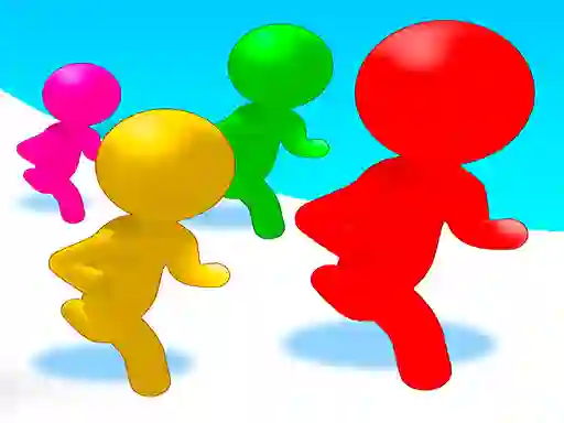 Stickmen Color Run Switch — безплатна онлайн игра