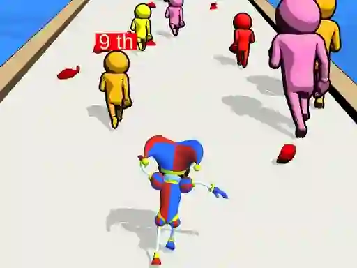 Digital Circus Run And Shoot — безплатна онлайн игра