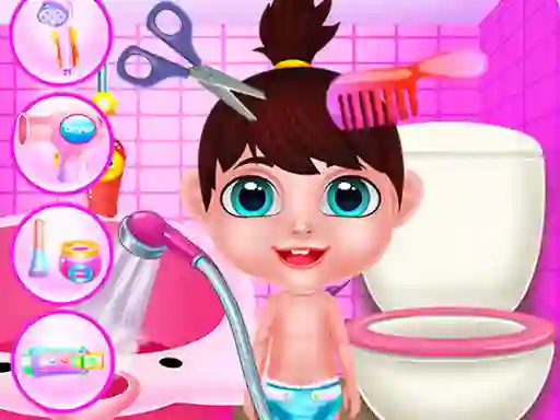 Baby Girl Daily Care — безплатна онлайн игра