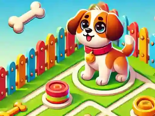 Rescue Dog puzzle — безплатна онлайн игра