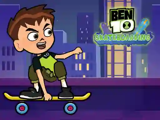 Ben 10 Skateboarding — безплатна онлайн игра