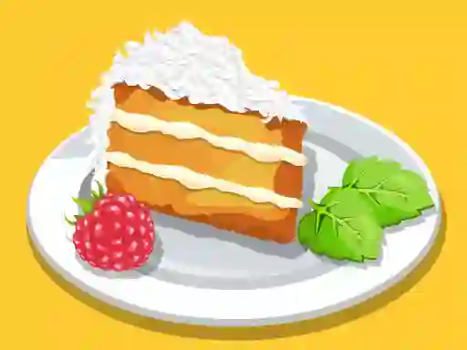 Almond coconut cake — безплатна онлайн игра