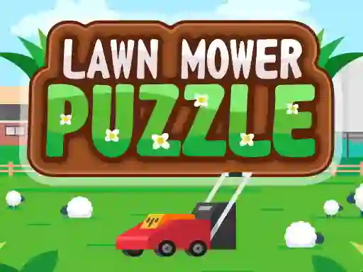Lawn Mower Puzzle — безплатна онлайн игра
