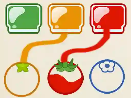 Pick Color Paint Fruits — безплатна онлайн игра