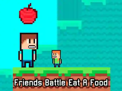 Friends Battle Eat A Food — безплатна онлайн игра