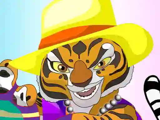 Kung Fu Panda Master Tigress — безплатна онлайн игра