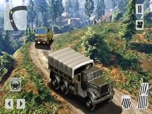 US OffRoad Army Truck Driver — безплатна онлайн игра