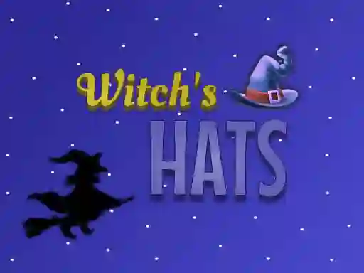 Witch's hats — безплатна онлайн игра