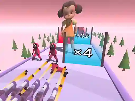 Squid Game Gun Fest — безплатна онлайн игра