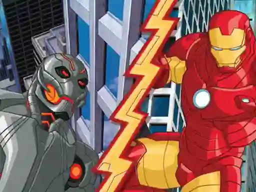 Avengers Iron Man Rise of Ultron 2 — безплатна онлайн игра