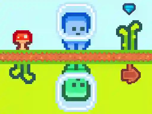Two Aliens Adventure — безплатна онлайн игра