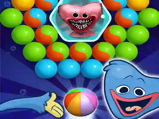 Poppy Bubbles Playtime — безплатна онлайн игра