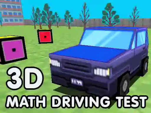 3D Math Driving Test — безплатна онлайн игра