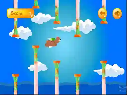 Bear Flight — безплатна онлайн игра