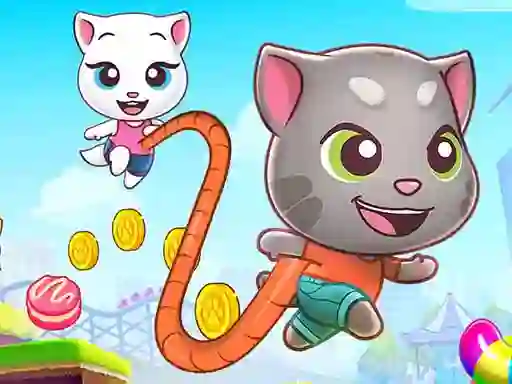 Tom & Angela Jump — безплатна онлайн игра