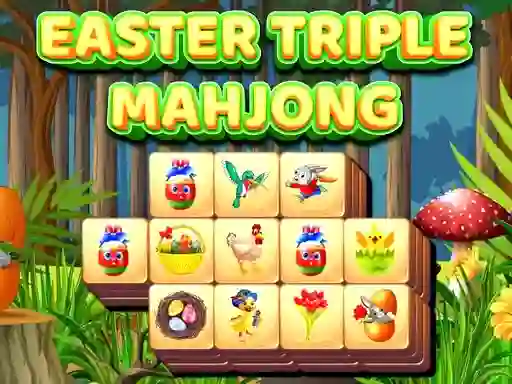 Easter Triple Mahjong — безплатна онлайн игра