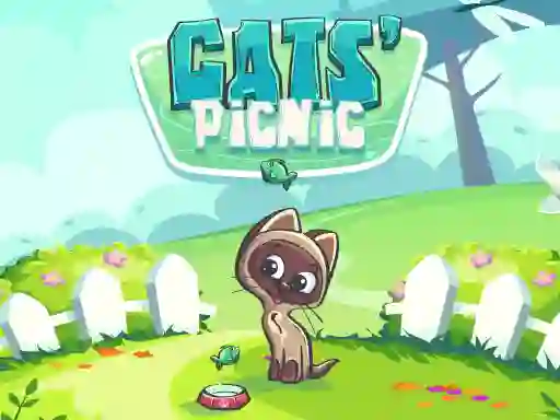 Cats' Picnic — безплатна онлайн игра