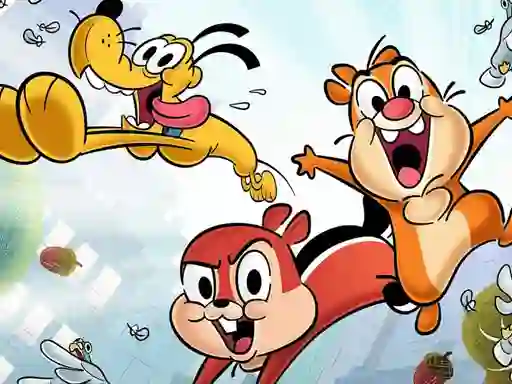 Chip and Dale 2021 Slide — безплатна онлайн игра