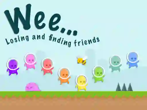 Weee Losing and finding friends — безплатна онлайн игра