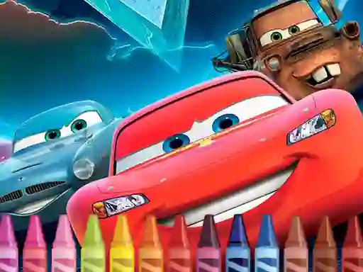 McQueen Coloring — безплатна онлайн игра