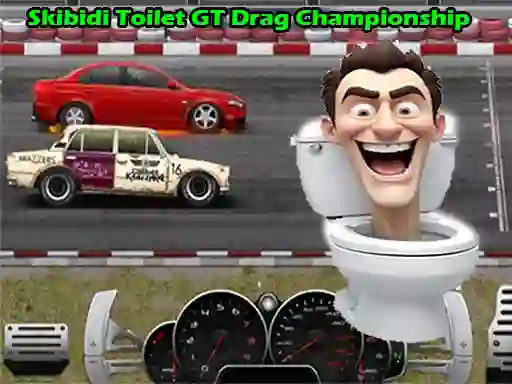 Skibidi Toilet GT Drag Championship — безплатна онлайн игра