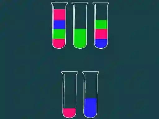Water Sorting Color in the bottle — безплатна онлайн игра