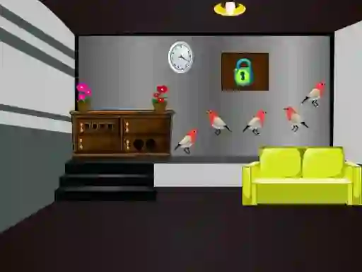 Grey Checked Room Escape — безплатна онлайн игра