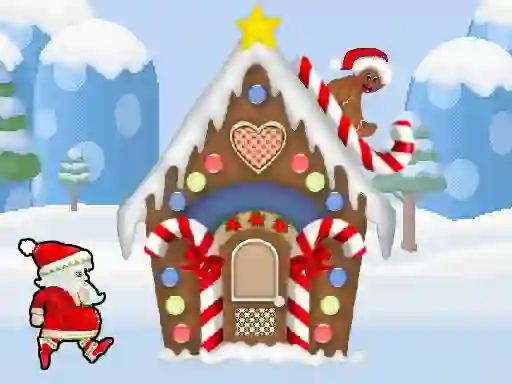Santa Christmas Run — безплатна онлайн игра