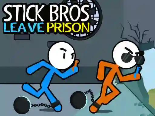 Stick Bros Leave Prison — безплатна онлайн игра