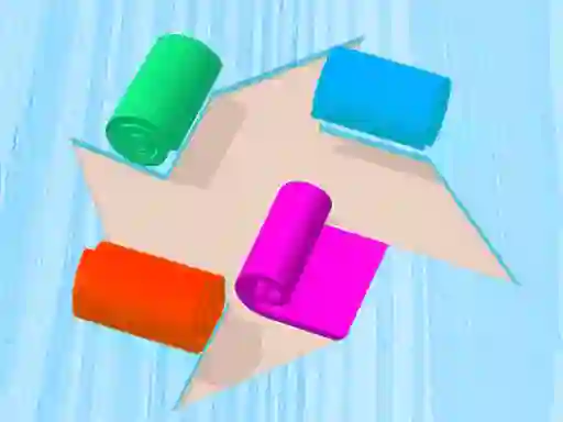 Color Roll 3D Online — безплатна онлайн игра