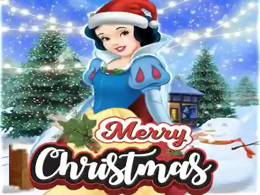 Snow White Xmas DressUp — безплатна онлайн игра