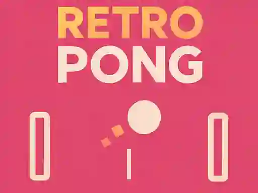 Retro Pong — безплатна онлайн игра