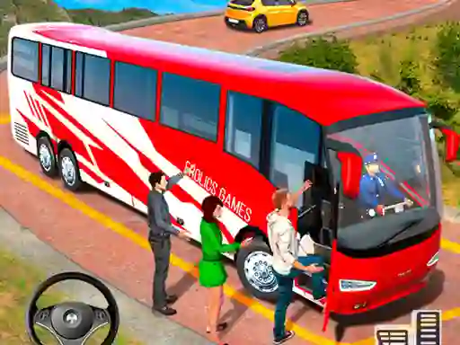 Modern Bus Simulator New Parking Games — безплатна онлайн игра