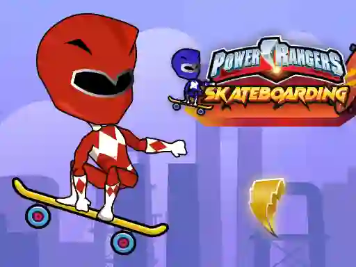 Power Rangers Skateboading — безплатна онлайн игра