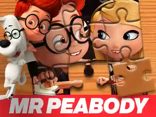 Mr Peabody and Sherman Jigsaw Puzzle — безплатна онлайн игра