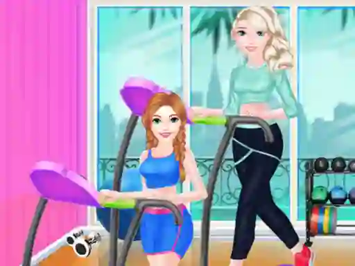 Friends Fat To Fit Day — безплатна онлайн игра
