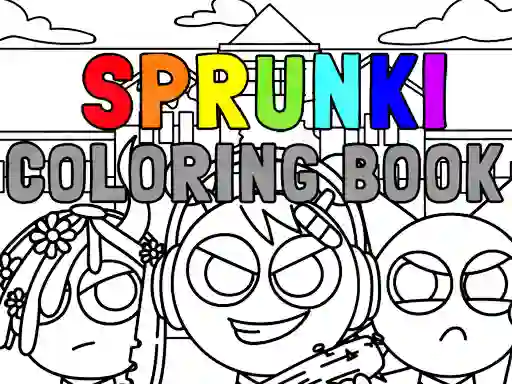 Sprunki Coloring Book — безплатна онлайн игра