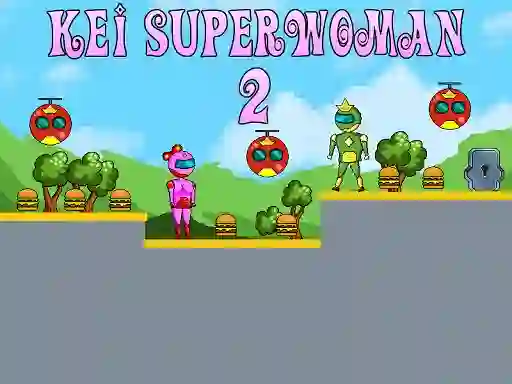Kei Superwoman 2 — безплатна онлайн игра