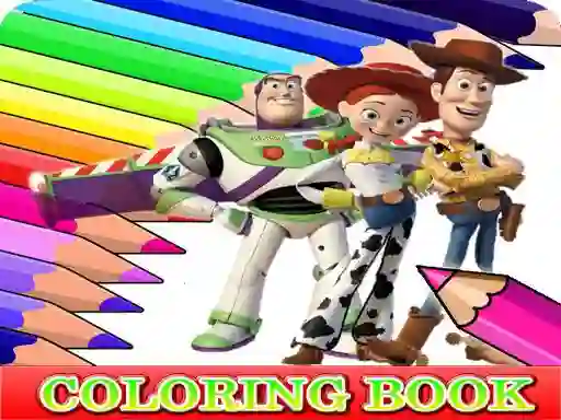 Coloring Book for Toy Story — безплатна онлайн игра