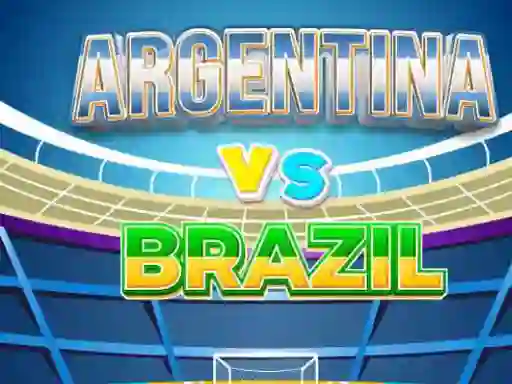 Argentina vs Brazil — безплатна онлайн игра