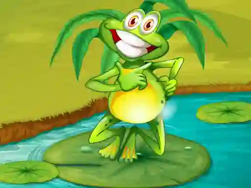 Frog Block — безплатна онлайн игра