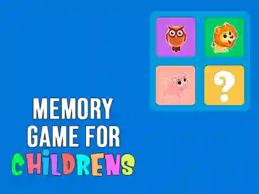 Memory Game for Childrens — безплатна онлайн игра