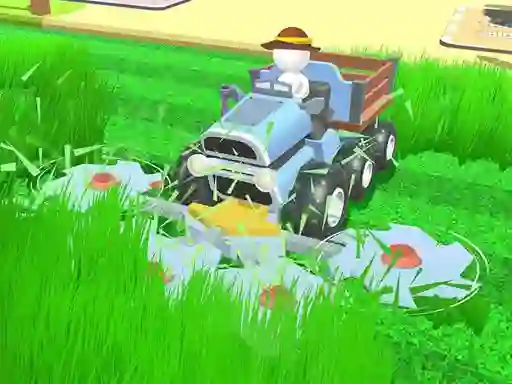 Crazy Lawn Mover — безплатна онлайн игра