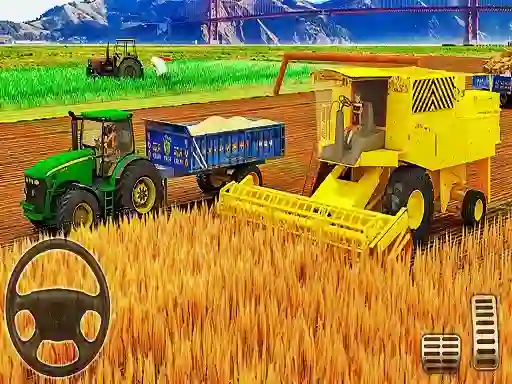 US Modern Tractor Farming Game 3D 2022 — безплатна онлайн игра