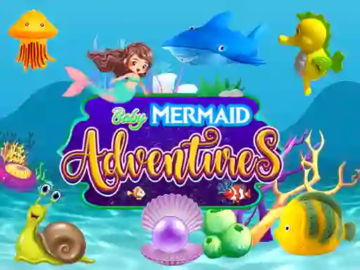 Baby Mermaid Adventures — безплатна онлайн игра