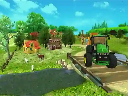 Cargo Tractor Farming Simulation Game — безплатна онлайн игра