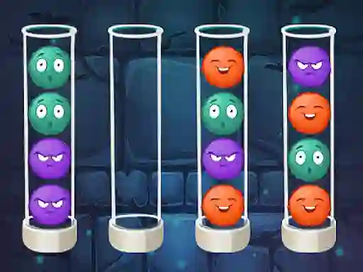Fluffy Balls - Sorting — безплатна онлайн игра