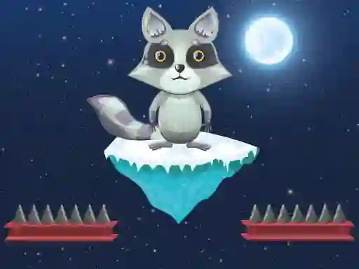 Jumping Raccoon — безплатна онлайн игра