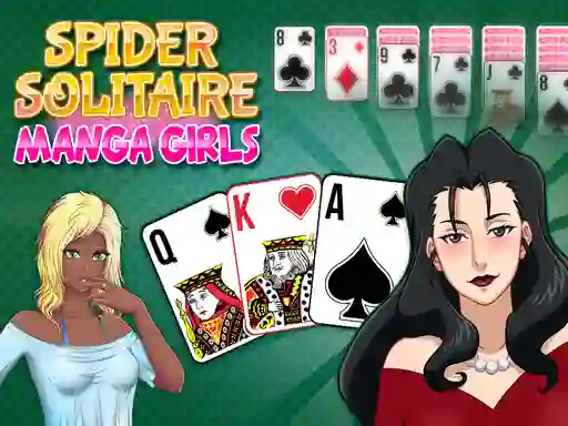 Spider Solitaire Manga Girls — безплатна онлайн игра